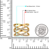 Crisscross Ring