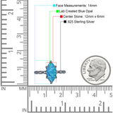 Solitaire Marquise Engagement Ring Cubic Zirconia 925 Sterling Silver