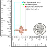 Solitaire Marquise Engagement Ring Cubic Zirconia 925 Sterling Silver