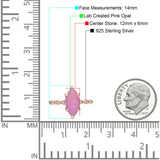 Solitaire Marquise Engagement Ring Cubic Zirconia 925 Sterling Silver