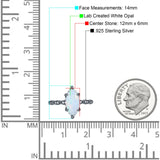 Solitaire Marquise Engagement Ring Cubic Zirconia 925 Sterling Silver