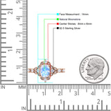 Halo Art Deco Oval Natural Moonstone Engagement Ring