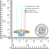 Elegant Hidden Halo Cushion Engagement Ring Cubic Zirconia 925 Sterling Silver