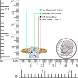 Elegant Hidden Halo Cushion Engagement Ring Cubic Zirconia 925 Sterling Silver
