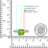 Elegant Hidden Halo Cushion Engagement Ring Cubic Zirconia 925 Sterling Silver