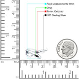 Snake Petite Dainty Promise Ring Band Oxidized 925 Sterling Silver