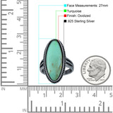 Oval New Design Thumb Ring Statement Fashion Oxidized Solid 925 Sterling Silver