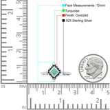 Princess Design Thumb Ring Statement Fashion Oxidized Solid 925 Sterling Silver