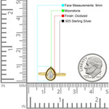 Rope Pear Design Thumb Ring Statement Fashion Oxidized Solid 925 Sterling Silver