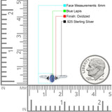 Simple Design Oval Thumb Ring Statement Fashion Oxidized Solid 925 Sterling Silver