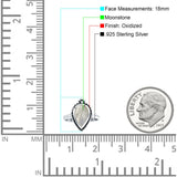 Petite Dainty Statement Fashion Pear Thumb Ring Oxidized Solid 925 Sterling Silver