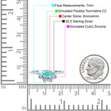 Marquise Art Deco Bridal Wedding Engagement Ring Simulated Cubic Zirconia 925 Sterling Silver