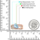 Weave Teardrop Pear Twist Infinity Shank Art Deco Wedding Bridal Piece Ring Simulated Cubic Zirconia 925 Sterling Silver