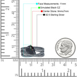 Weave Teardrop Pear Twist Infinity Shank Art Deco Wedding Bridal Piece Ring Simulated Cubic Zirconia 925 Sterling Silver