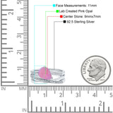 Weave Teardrop Pear Twist Infinity Shank Art Deco Wedding Bridal Piece Ring Simulated Cubic Zirconia 925 Sterling Silver