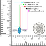 Marquise Art Deco Infinity Wedding Engagement Ring Simulated Cubic Zirconia 925 Sterling Silver