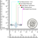 Marquise Art Deco Infinity Wedding Engagement Ring Simulated Cubic Zirconia 925 Sterling Silver