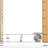 Teardrop Bridal Dangling Leverback Earrings Pear CZ 925 Sterling Silver