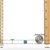 Halo Stud Earring Lab Created Opal Simulated CZ 925 Sterling Silver (11mm)