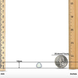 Halo Trillion Cut Stud Earrings Lab Created Opal Simulated CZ 925 Sterling Silver (12mm)