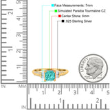Art Deco Princess Cut Wedding Engagement Bridal Ring Baguette Round Simulated Cubic Zirconia 925 Sterling Silver