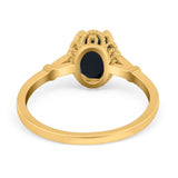 Vintage Style Wedding Ring Round Simulated Cubic Zirconia 925 Sterling Silver