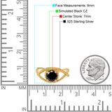 Braided Cable Split Engagement Ring Simulated Cubic Zirconia 925 Sterling Silver