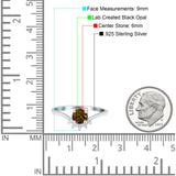 Art Deco V Chevron Engagement Ring Round Simulated Cubic Zirconia 925 Sterling Silver