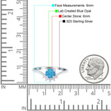 Art Deco V Chevron Engagement Ring Round Simulated Cubic Zirconia 925 Sterling Silver