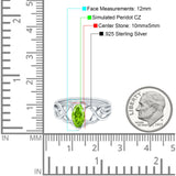 Art Deco Crisscross Wedding Ring Marquise Simulated Cubic Zirconia 925 Sterling Silver