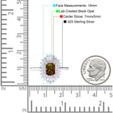 Emerald Cut Vintage Wedding Ring Simulated Cubic Zirconia 925 Sterling Silver