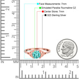 Cushion Cut Celtic Art Deco Wedding Engagement Bridal Ring Round Simulated Cubic Zirconia 925 Sterling Silver