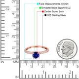 Art Deco Wedding Engagement Ring Simulated Cubic Zirconia Accent Vintage Bridal Ring Round 925 Sterling Silver