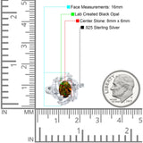 Oval Vintage Art Deco Engagement Ring Simulated Cubic Zirconia 925 Sterling Silver