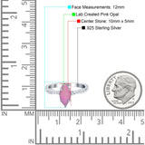 Infinity Twist Marquise Wedding Ring Simulated Cubic Zirconia 925 Sterling Silver