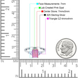 Emerald Cut Art Deco Engagement Ring Simulated Cubic Zirconia 925 Sterling Silver