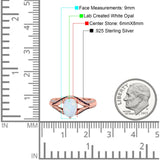 Split Shank Halo Oval Wedding Engagement Ring Black Round Simulated Cubic Zirconia 925 Sterling Silver