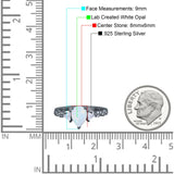 Art Deco Pear Shape Wedding Bridal Ring Triangle Simulated Cubic Zirconia 925 Sterling Silver