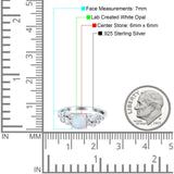 Vintage Style Art Deco Cushion and Marquise Wedding Engagement Ring Simulated Cubic Zirconia 925 Sterling Silver