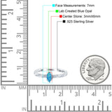 Vintage Style Twisted Half Eternity Band Marquise Wedding Engagement Ring Simulated Cubic Zirconia 925 Sterling Silver