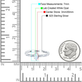 Vintage Style Twisted Half Eternity Band Marquise Wedding Engagement Ring Simulated Cubic Zirconia 925 Sterling Silver