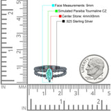 Double Rope Twisted Style Art Deco Marquise Wedding Engagement Ring Simulated Cubic Zirconia 925 Sterling Silver