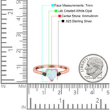 Art Deco Heart Three Stone Wedding Bridal Ring Round Green Emerald Simulated Cubic Zirconia 925 Sterling Silver