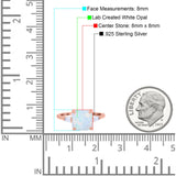 Asscher Cut Art Deco Wedding Engagement Ring Bridal Baguette Simulated Cubic Zirconia 925 Sterling Silver