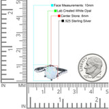 Art Deco Wedding Bridal Engagement Ring Round Simulated Cubic Zirconia 925 Sterling Silver