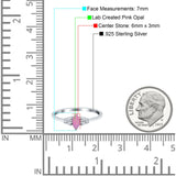 Marquise Art Deco Engagement Ring Round 3 Stone Simulated Cubic Zirconia 925 Sterling Silver