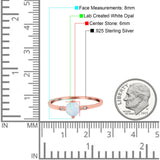 Three Stone Art Deco Engagement Ring Round Simulated Cubic Zirconia 925 Sterling Silver