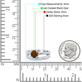 Art Deco Two Piece Wedding Bridal Ring Band Round Simulated Cubic Zirconia 925 Sterling Silver