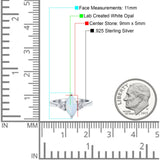 Vintage Art Deco Marquise Wedding Ring Simulated Cubic Zirconia 925 Sterling Silver