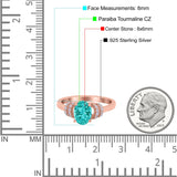 Oval Art Deco Wedding Bridal Ring Simulated Cubic Zirconia 925 Sterling Silver